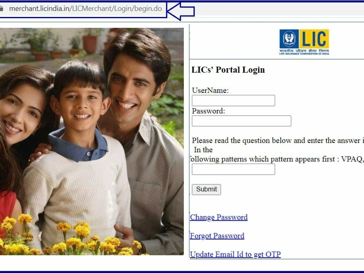 Lic Merchant Portal Login